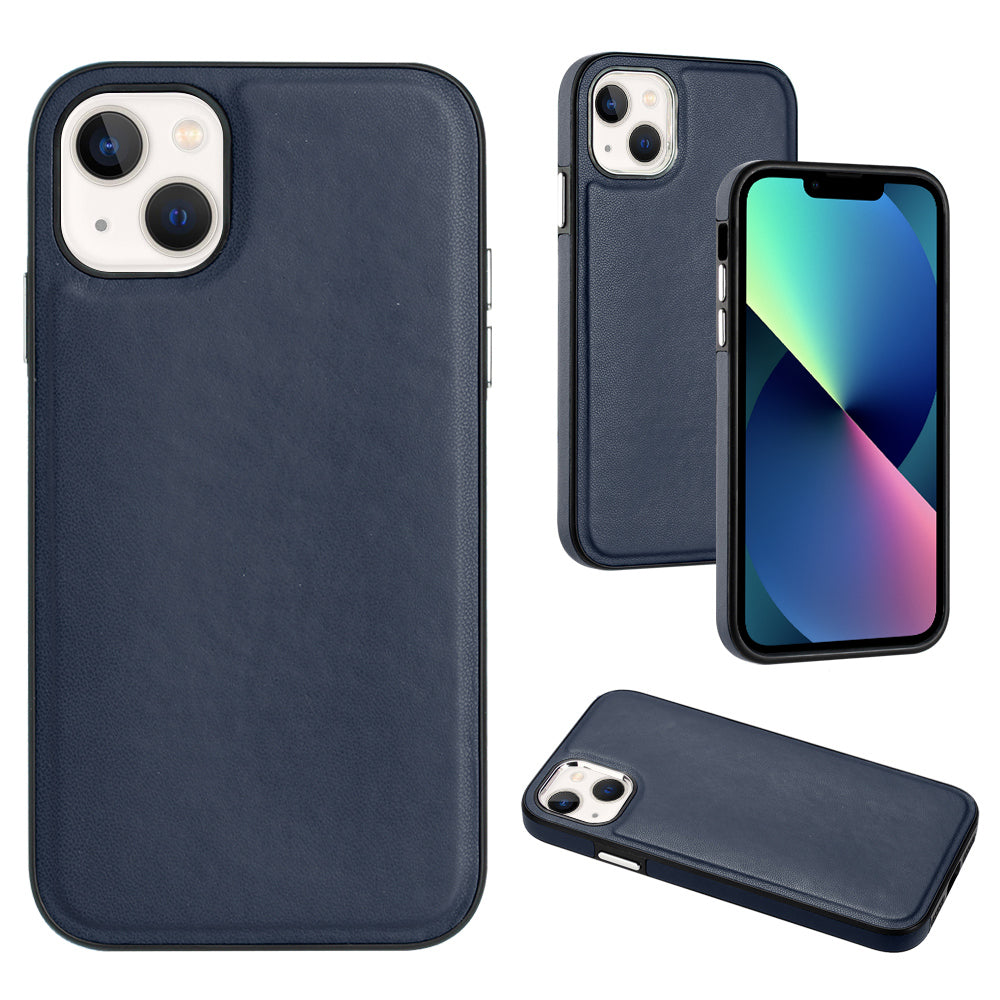 YB Leather Coating Series-6 For iPhone 13 PU Leather TPU Shell Shock-absorbing Cell Phone Case YB Leather Coating Series-6 For iPhone 13 PU Leather TPU Shell Shock-absorbing Cell Phone Case